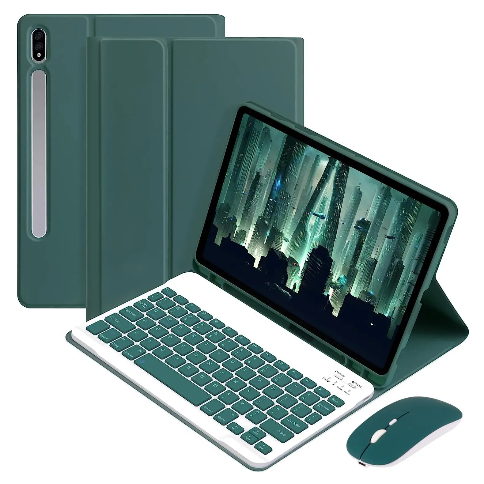 Per Samsung Galaxy Tab S9 11 "2023 Sm-X710 / Sm-X716B / Sm-X718U Custodia Per Tastiera Tastiera Wireless Compatibile Con Bluetooth
