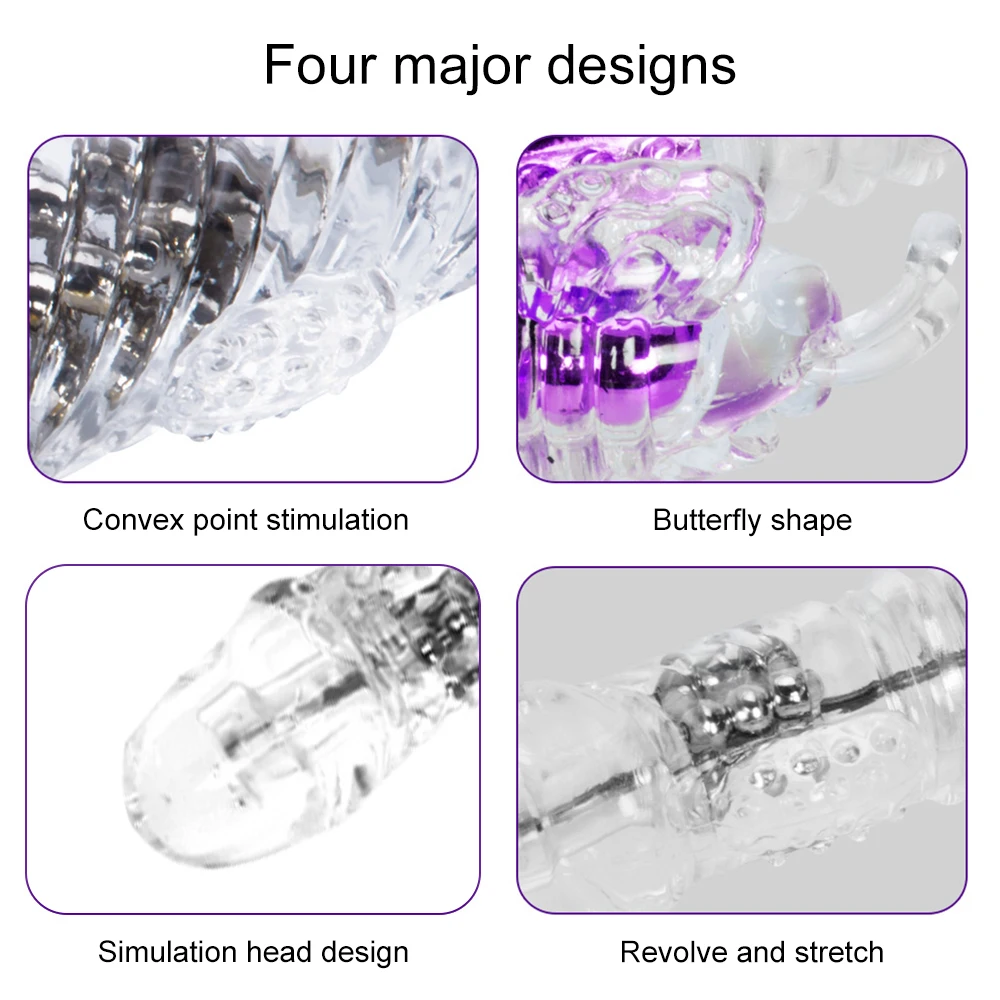 Teleskopik Yapay Penis G Noktası Tavşan Vibratör Klitoris Stimülatörü l Masaj Aleti Kadınlar İçin Seks Oyuncakları Kadın Mastürbasyonu_voghion.com