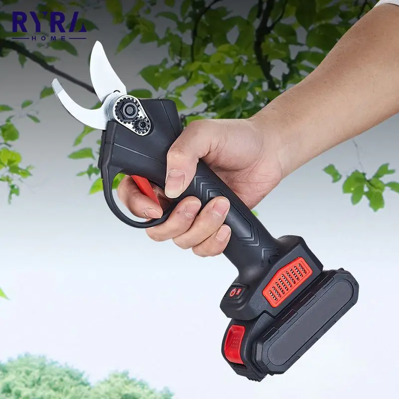 Electric Cutting Scissors Tree Pruning Shear Garden Tools Electric