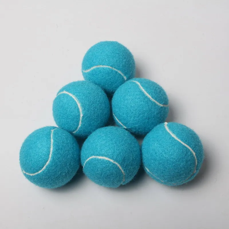 9pcs High Elasticity Resistant Rubber Tennis Training Professional Game Ball Sports Massage Ball Tennis Rubber