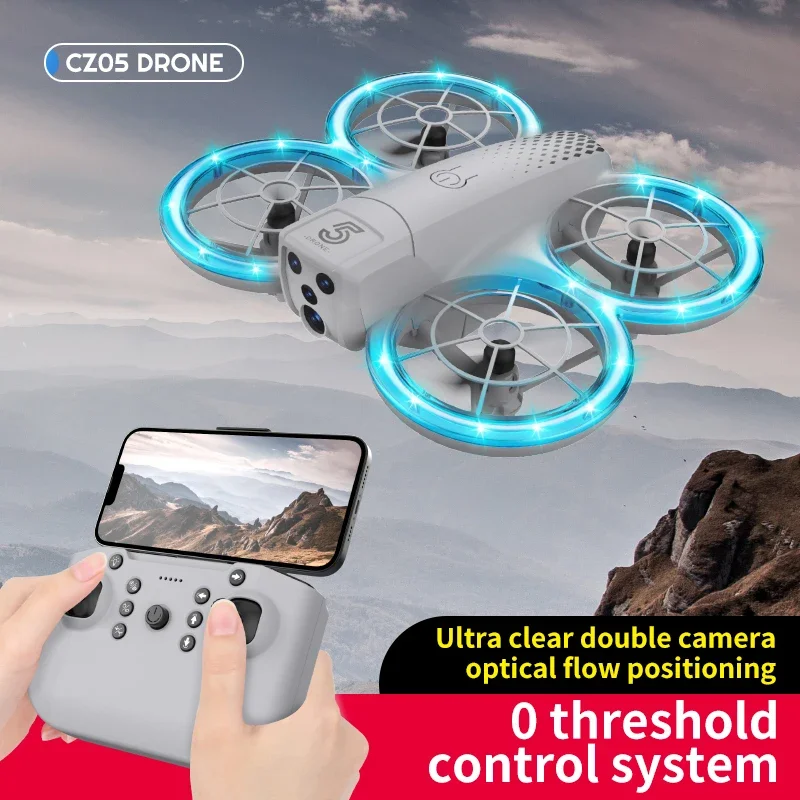 Mini RC Drone Professional 4K HD Camera Photography Intelligent UAV Optical Flow Localization Remote Control Dron Toys CZ05 - 2