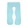 140/150CM Pregnant Maternity U-shaped Body Pillow Case Velvet Replacement Washable Cover Sleeping Support for Leg Pillow Cover 4