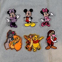 Cute Cartoon Dog Embroidered Iron-On Patches – DIY Applique Stickers for Jackets, Jeans, Clothes & Accessories