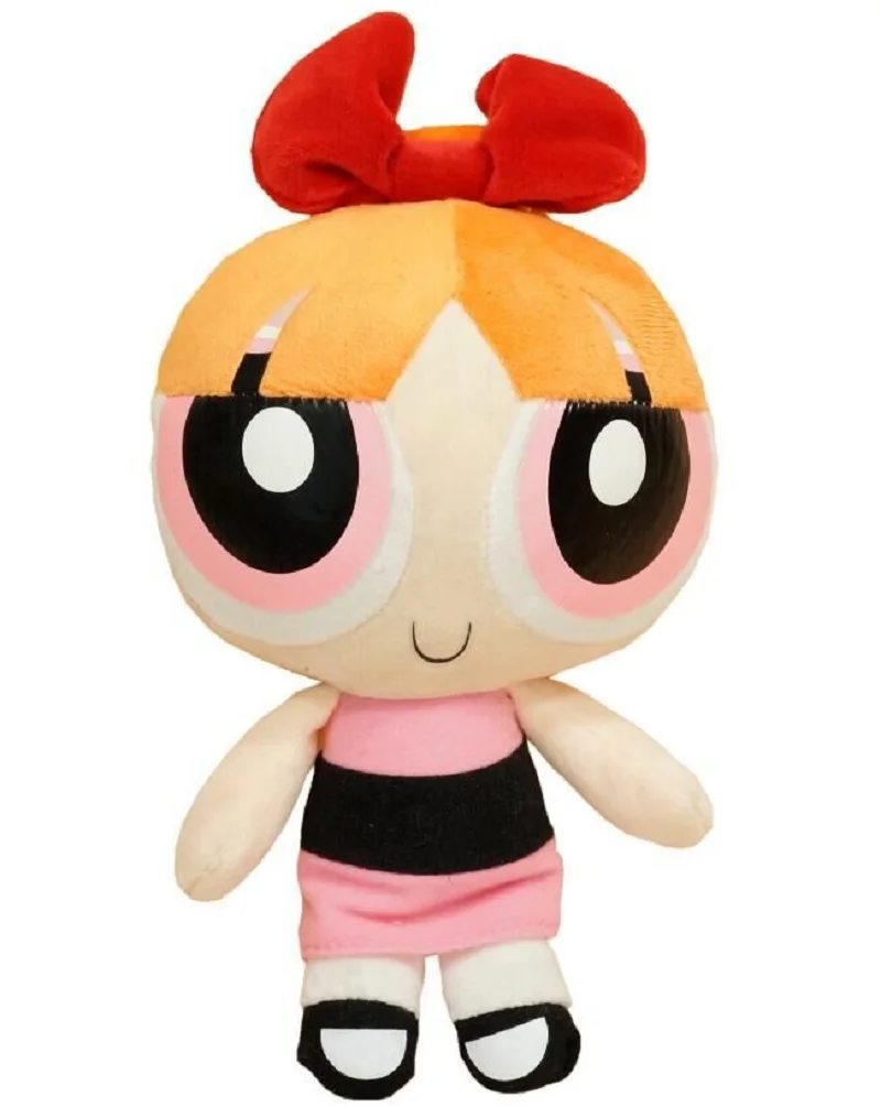 Power Puff Girl Plüschfigur 25cm Stofftier Puppe Plüsch Cartoon Network Anime 