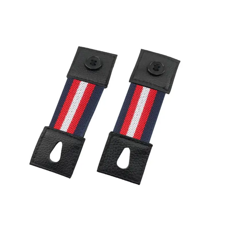 1쌍 다용도 연장 버튼 탄성 확장 버튼 의류 고정 장치 바지 청바지 허리 벨트 셔츠 연장 스냅 버클