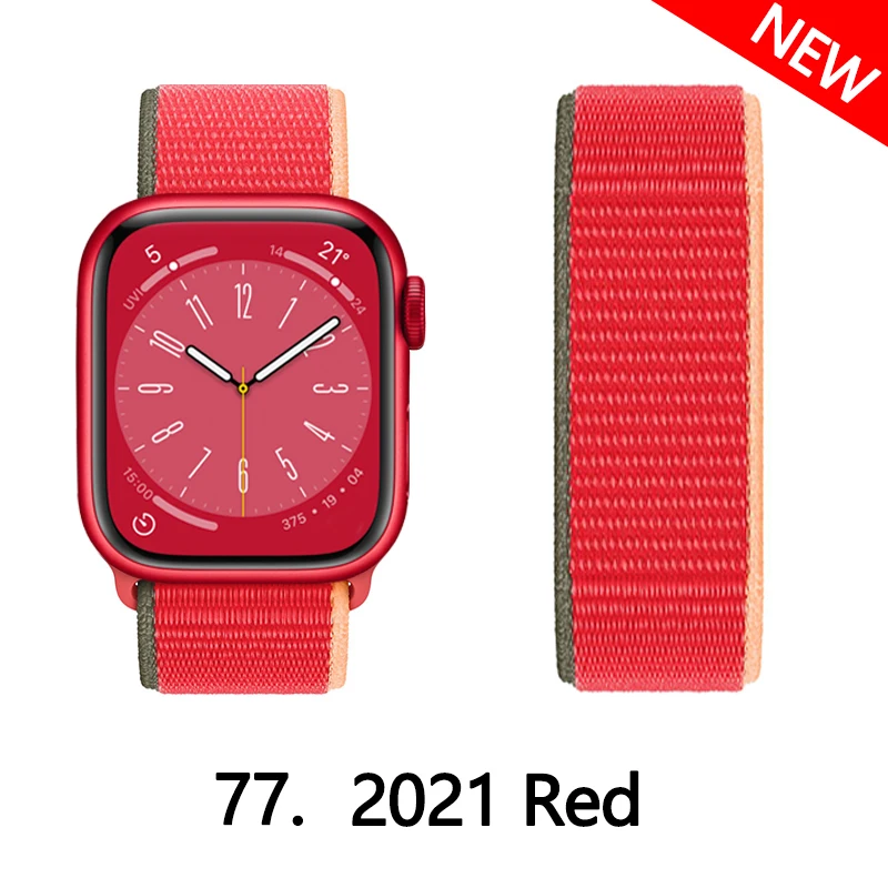 Versatile Nylon Loop Watch Band Bracelet in Various Sizes