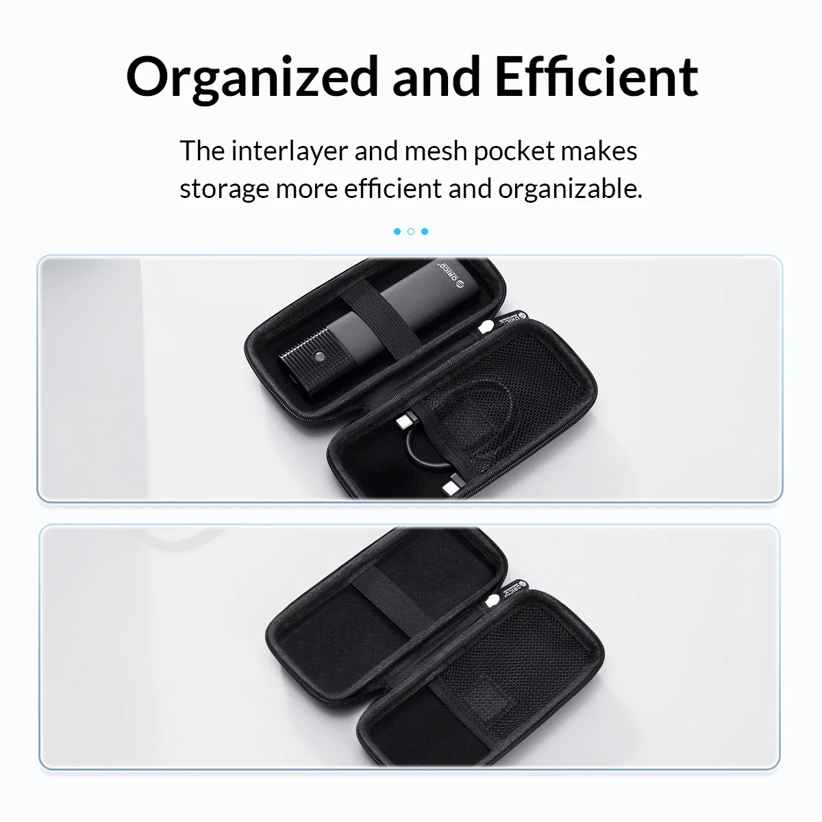 Hard Drive Case Storage Bag For ORICO Ssd Nvme M2 External M.2 Case /M.2 SSD /USB Cable /U Disk Pc