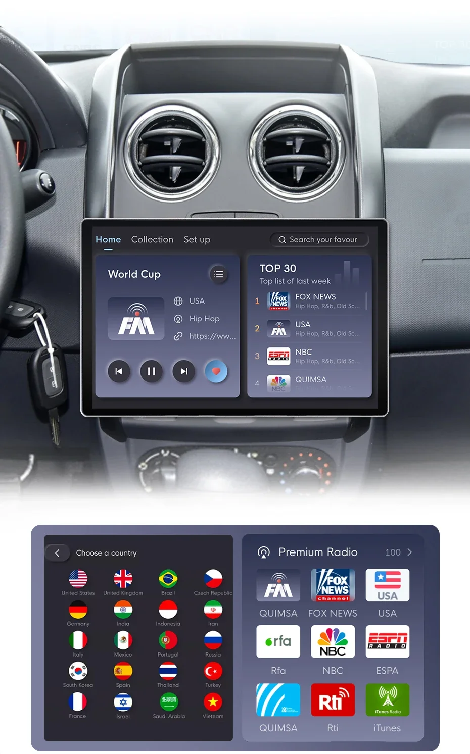 Junsun x7 series 11.5 “kabelloses Carplay Android Auto radio für Renault Duster 2014-2018 für Lada Largus Multimedia Autoradio – Detail 12