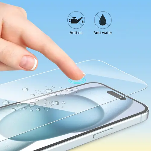 Clear Glass Film For iPhone 17 16 15 Pro Max Screen Protector For iPhone 11 12 13 14 15 Pro Tempered Glass IPhone13 Mini 16 Plus - Image 6