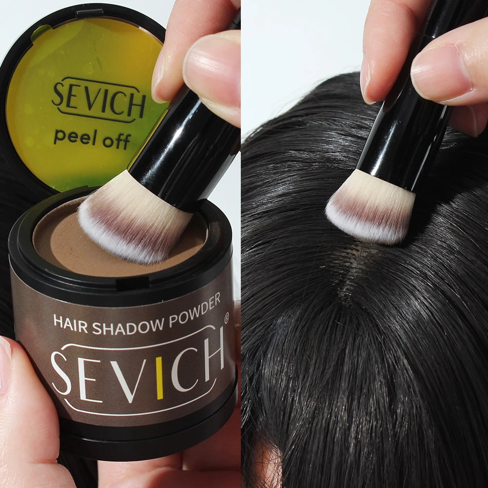 SEVICH Hairline Powder Brush Hair Concealer Brush Hair Contour and Root Touch Up Powder Makeup
