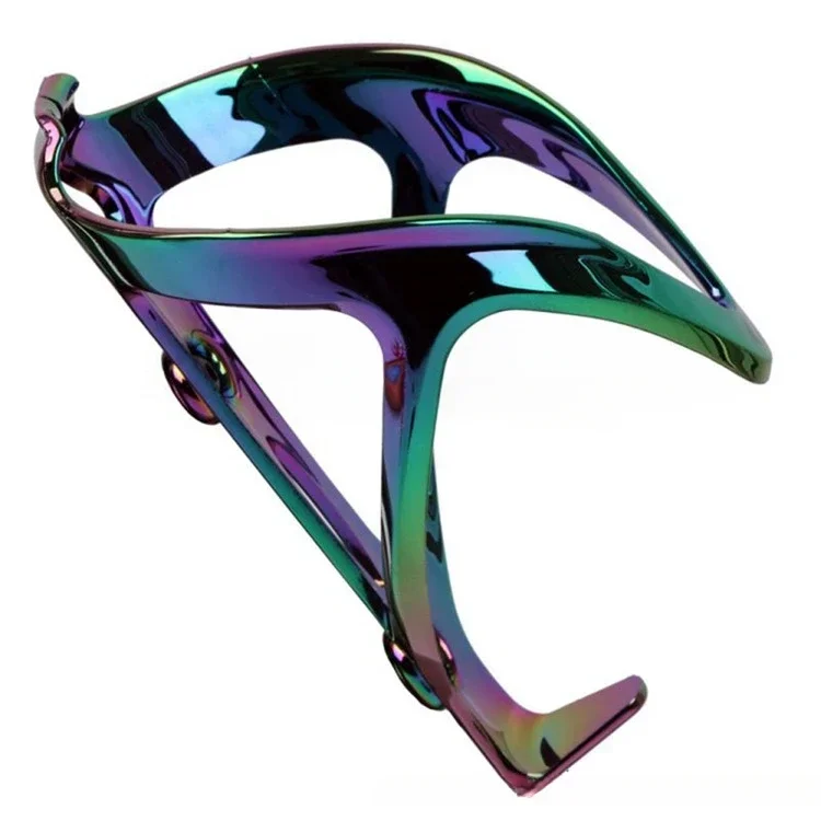 ODI bicycle bottle cage electroplating rainbow fiberglass nylon MTB bike water cup holder water bottle bracket riding equipment