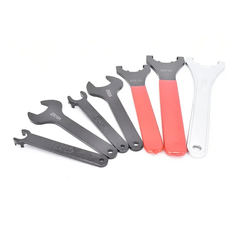 RH ER8M ER11A M ER16A ER20A ER25 ER32 ER40 A M UM MS O Wrench For Cnc machining Center Milling Machine Tool Holder Nut Clamping tool holder lathe tool holder