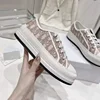 Embroidered canvas shoes, new lace up white shoes, thick sole with increased height inside, comfortable casual sports shoes 5