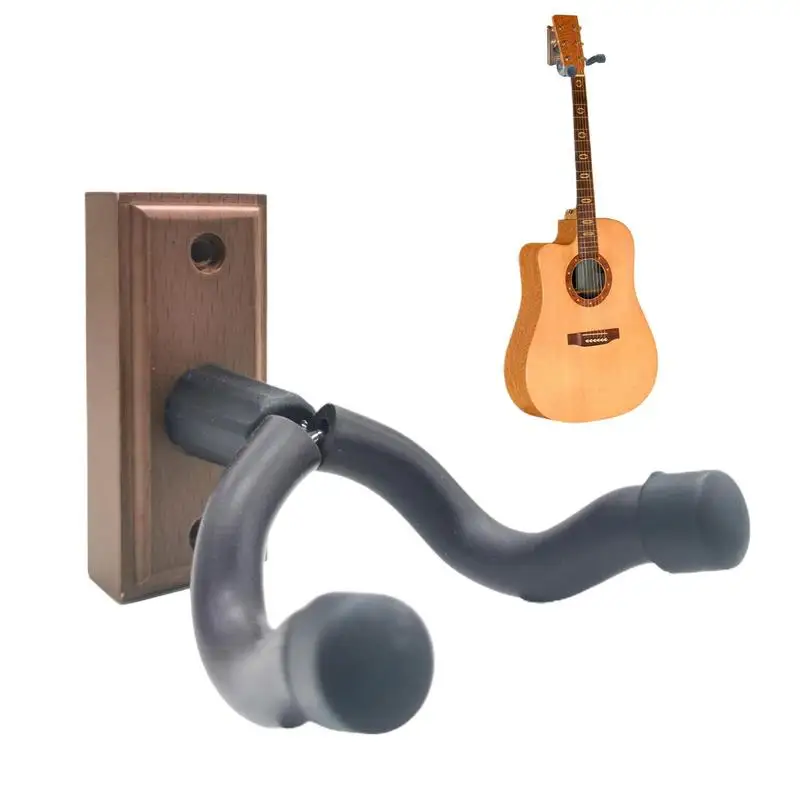 

Electric Guitar Holder Wall Mount Metal Bass Ukulele Violin Hook Display Hanger Guitar Ukulele Universal Instrument Accessories