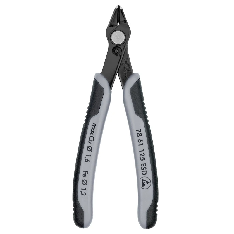 

KNIPEX 7861125 ESD Electronics Cutting Pliers Electronic Super Knips Precision Plier