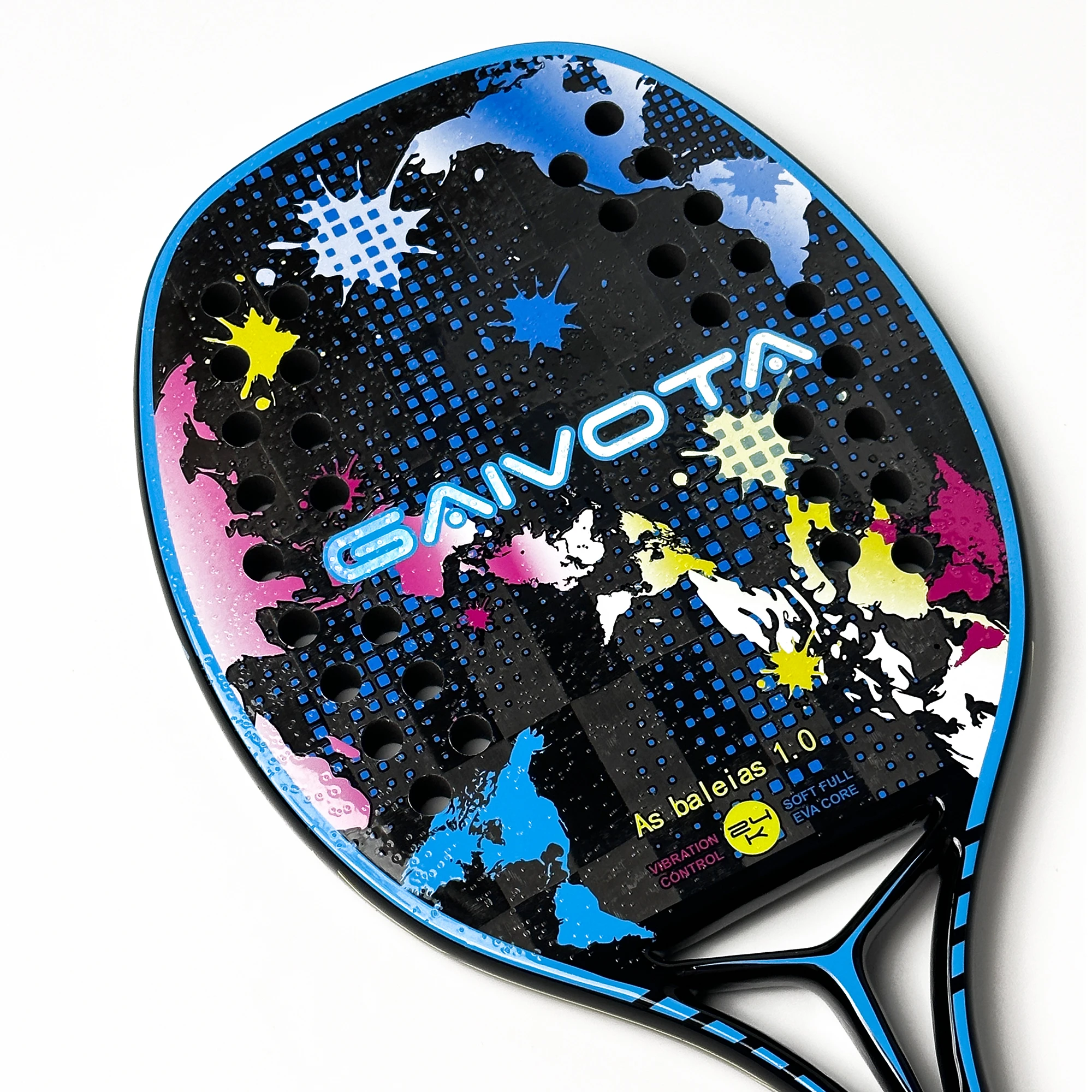 Gaivota 2023 beach Tennis racquet 24K carbon belt backpack