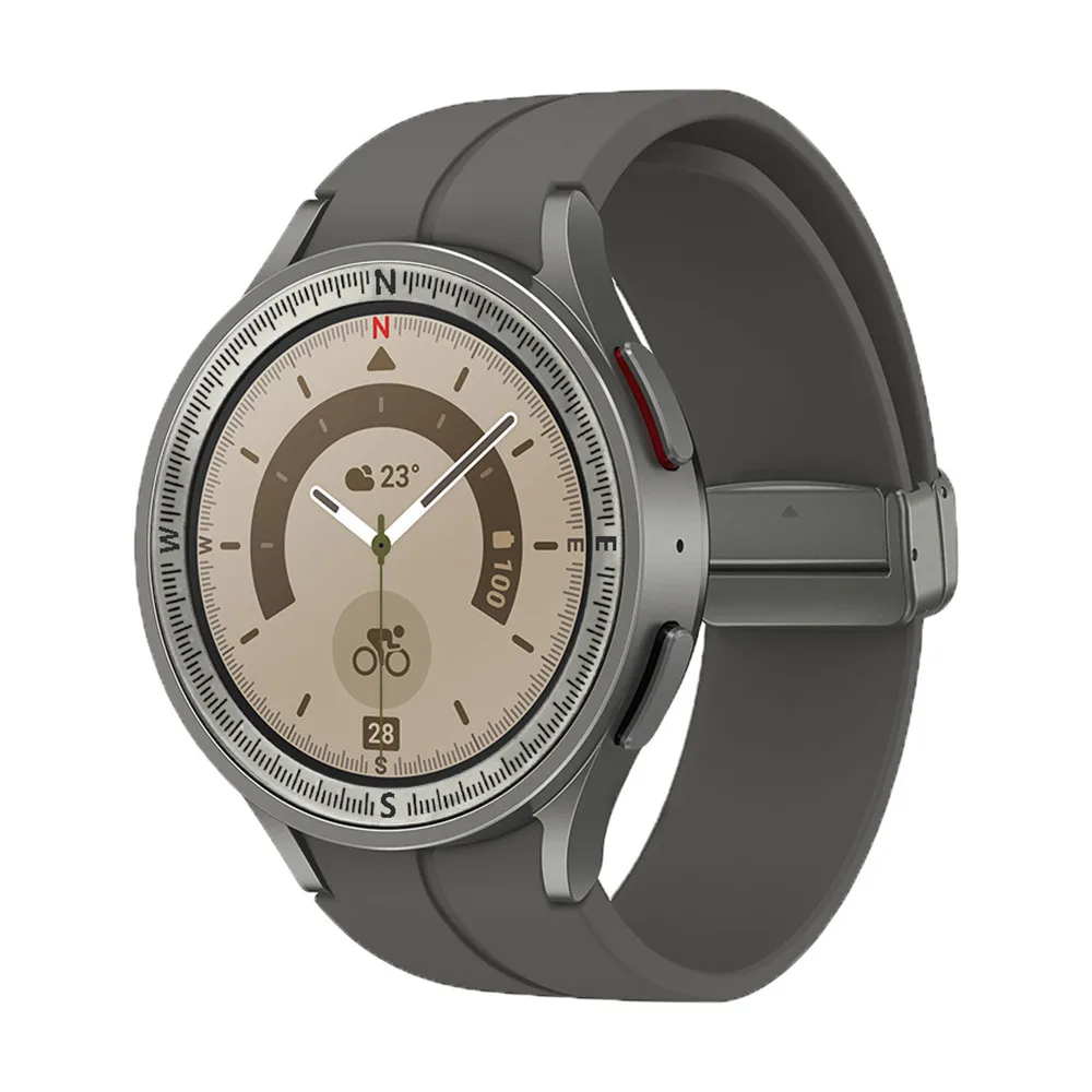 Per Samsung Galaxy Watch 5 Pro 45Mm Lunetta Anello Protezione In Acciaio Inossidabile Per Galaxy Watch 5 Pro Lunetta Anello Paraurti 45Mm Copertura