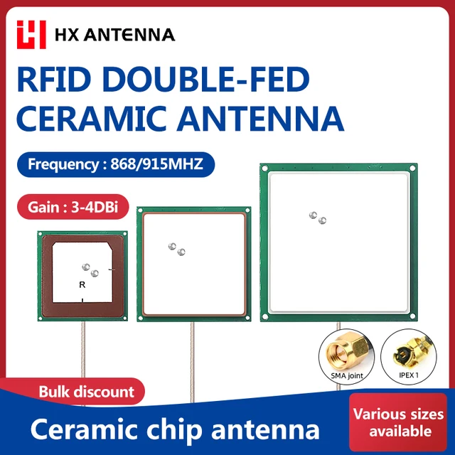 RFID 이중 공급 세라믹 안테나: 고성능 안테나로 무선 통신을 더욱 편리하게