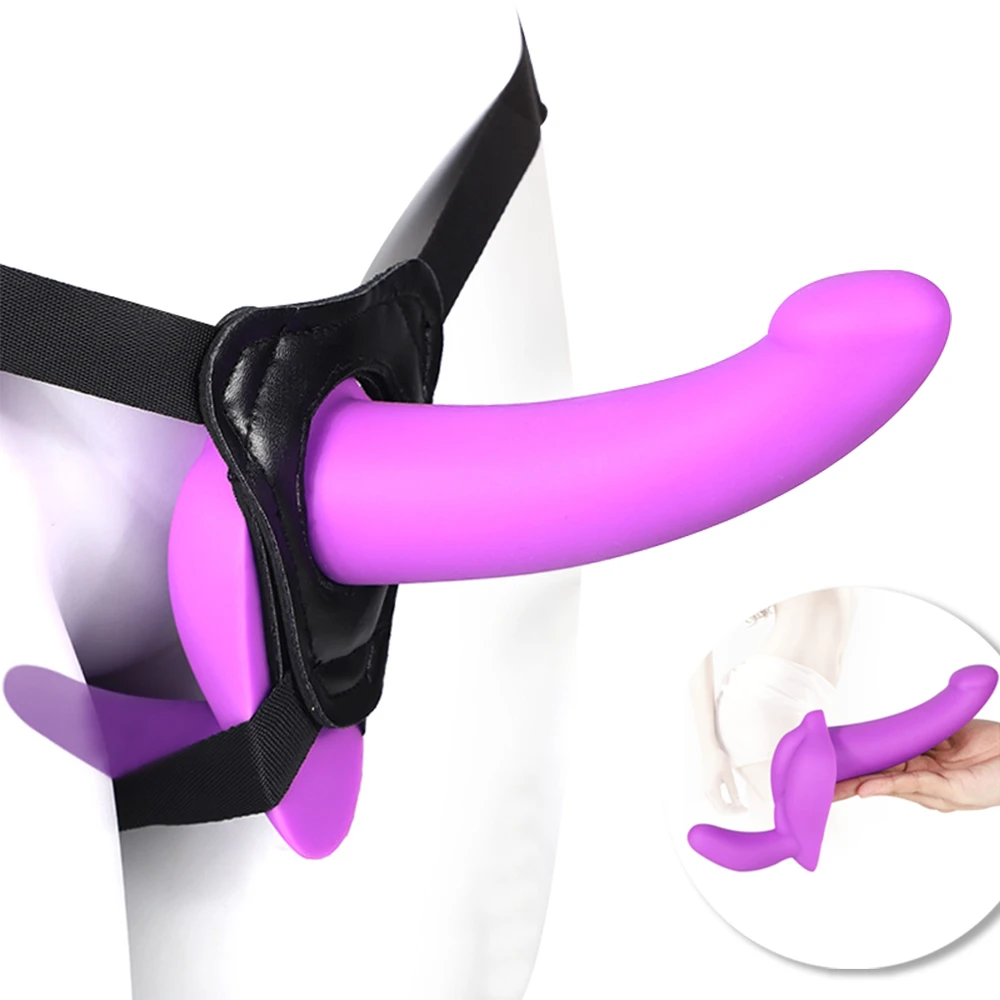 Strap-ons Dildo For Women Husband And Wife Couple Anal/u200b Sex Toys Lesbian Double Penetration Sexual Harness Erotic Products Shop - Dildos