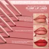 6pcs Mist Cream Lipliner, Velvet Texture Does Not Pull Out, Easy To Apply, Not Easy To Smudge, Simple To Outline The Lip Shape 5
