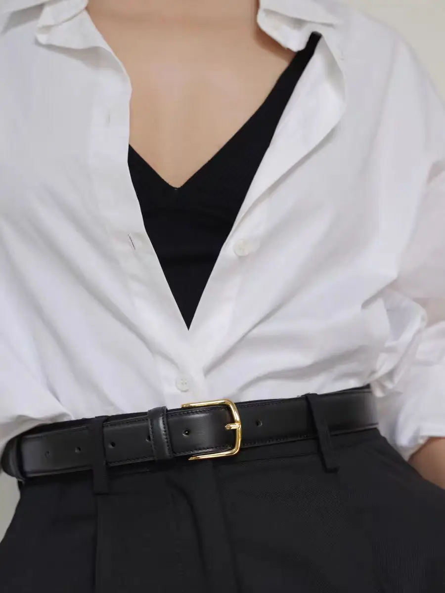 여성용 진짜 가죽 벨트, 심플한 허리 벨트, 청바지 장식, Cummerbund 럭셔리, 최고 품질 패션, 3cm