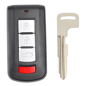 Keyforkess OUC644M-KEY-N GHR-M004 GHR-M003 OUC003M Samrt portachiavi a distanza per Mitsubishi Lancer Outlander Pajero L200 Montero Mirage - KEYECU OUC644M KEY N GHR M004 GHR M003 OUC003M Samrt portachiavi a distanza per Mitsubishi