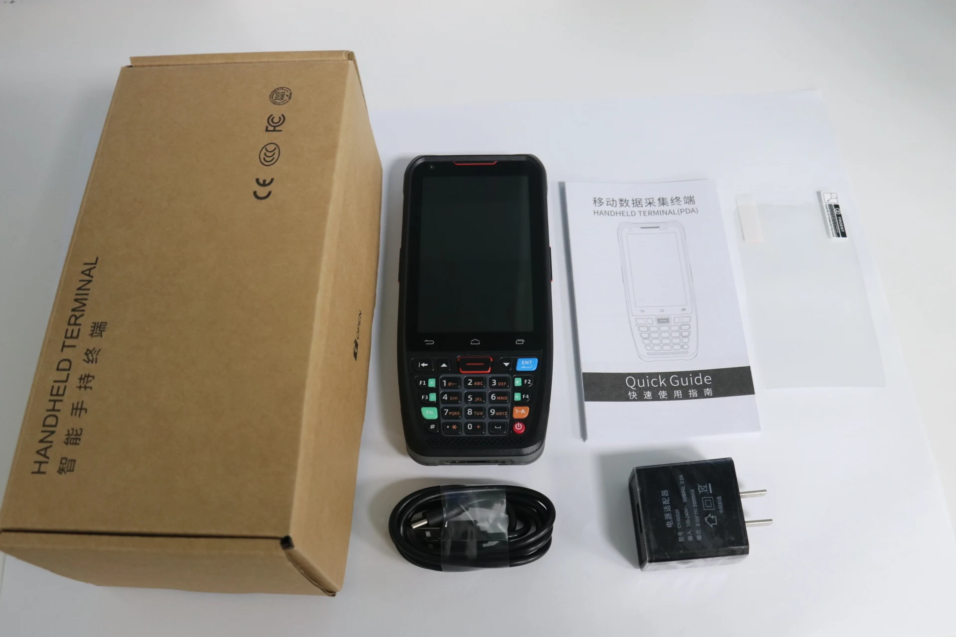 휴대용 안드로이드 pda 바코드 스캐너 재고, N40B, PDA 무선 4G 와이파이 GPS 미니 태블릿 PC, 창고 익스프레스