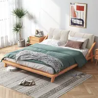 Rangement lit Double chambre Table de chevet lit de couchage français tables de nuit King Mobili Per La Casa accessoires de maison 2