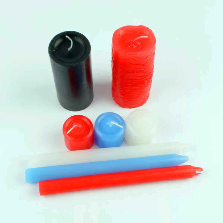 Low temperature candle long three short three extra large low temperature wax dropping game adult products