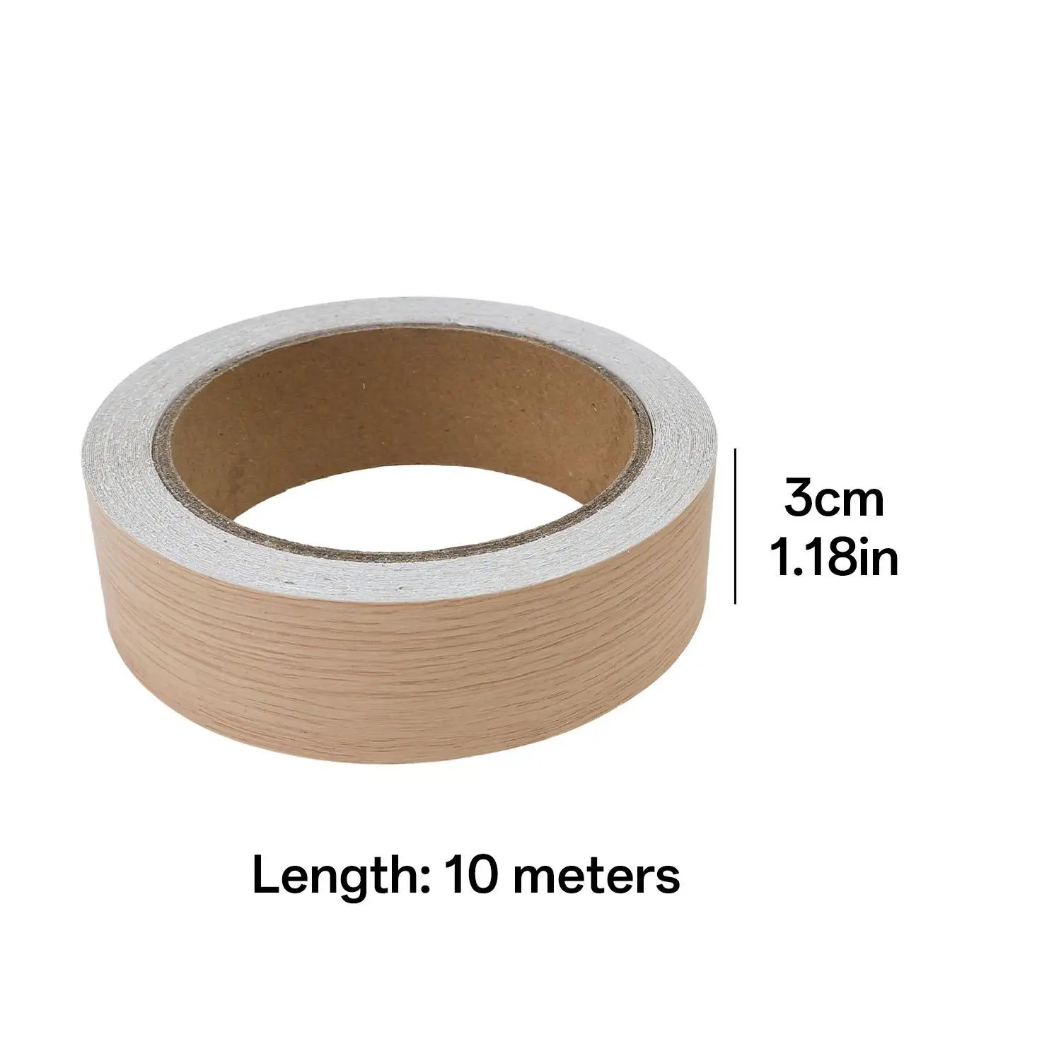 Wood Grain Self-Adhesive Edge Banding Tape for Home Decor and Repair