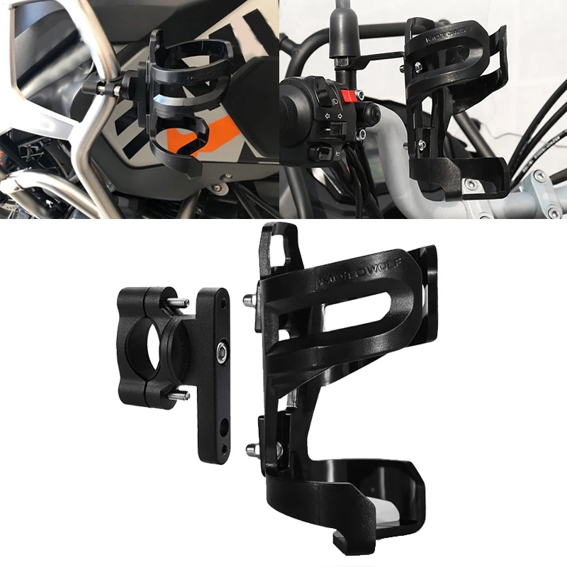 

2022 универсальные аксессуары для мотоцикла и велосипеда, аварийная балка, бутылка для воды для BMW, для YAMAHA, для Honda, защита для питьевой чашки, кронштейн, держатель