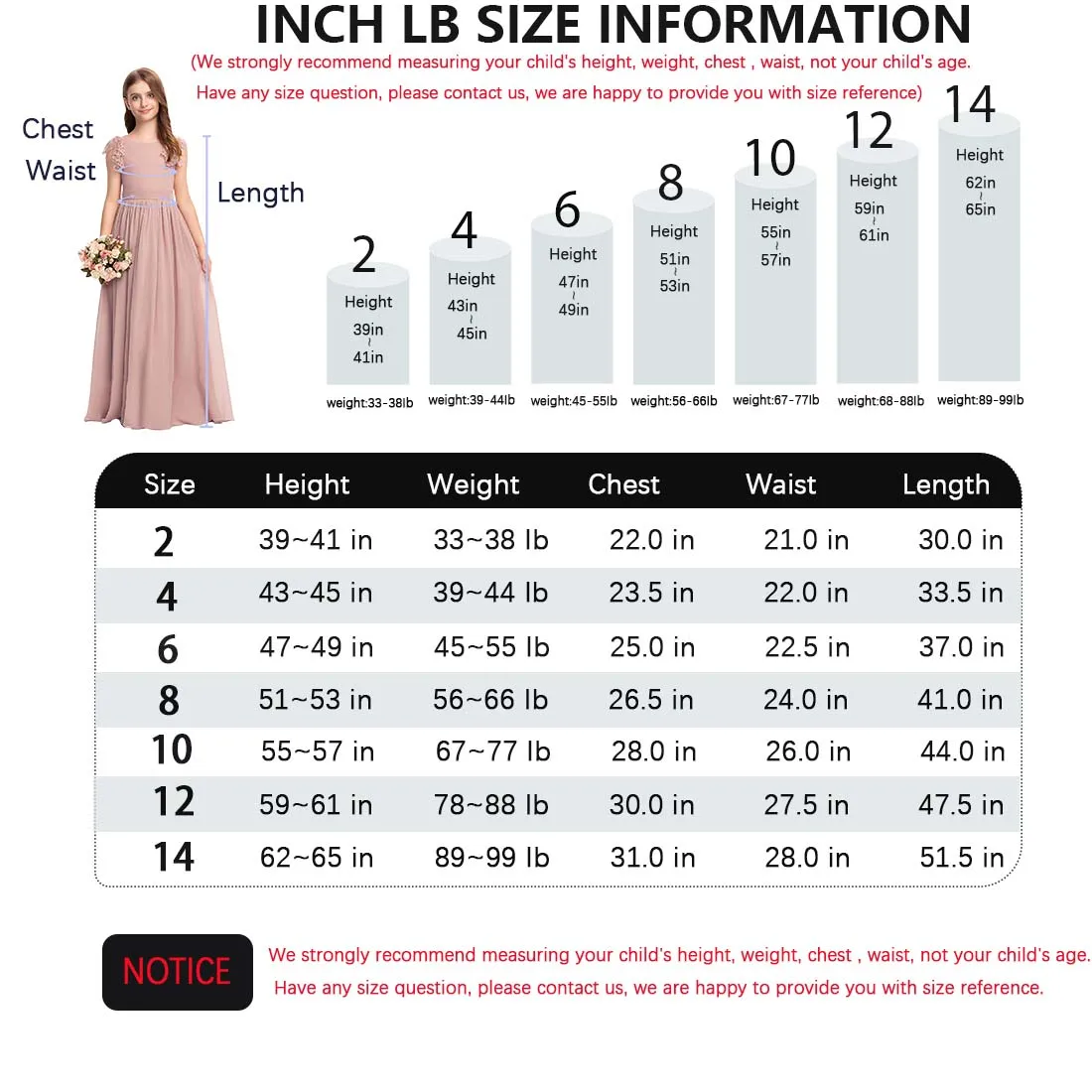 A Line Halter Floor Length Chiffon Junior Bridesmaid Dress Evening Dress New Elegant Banquet Gowns