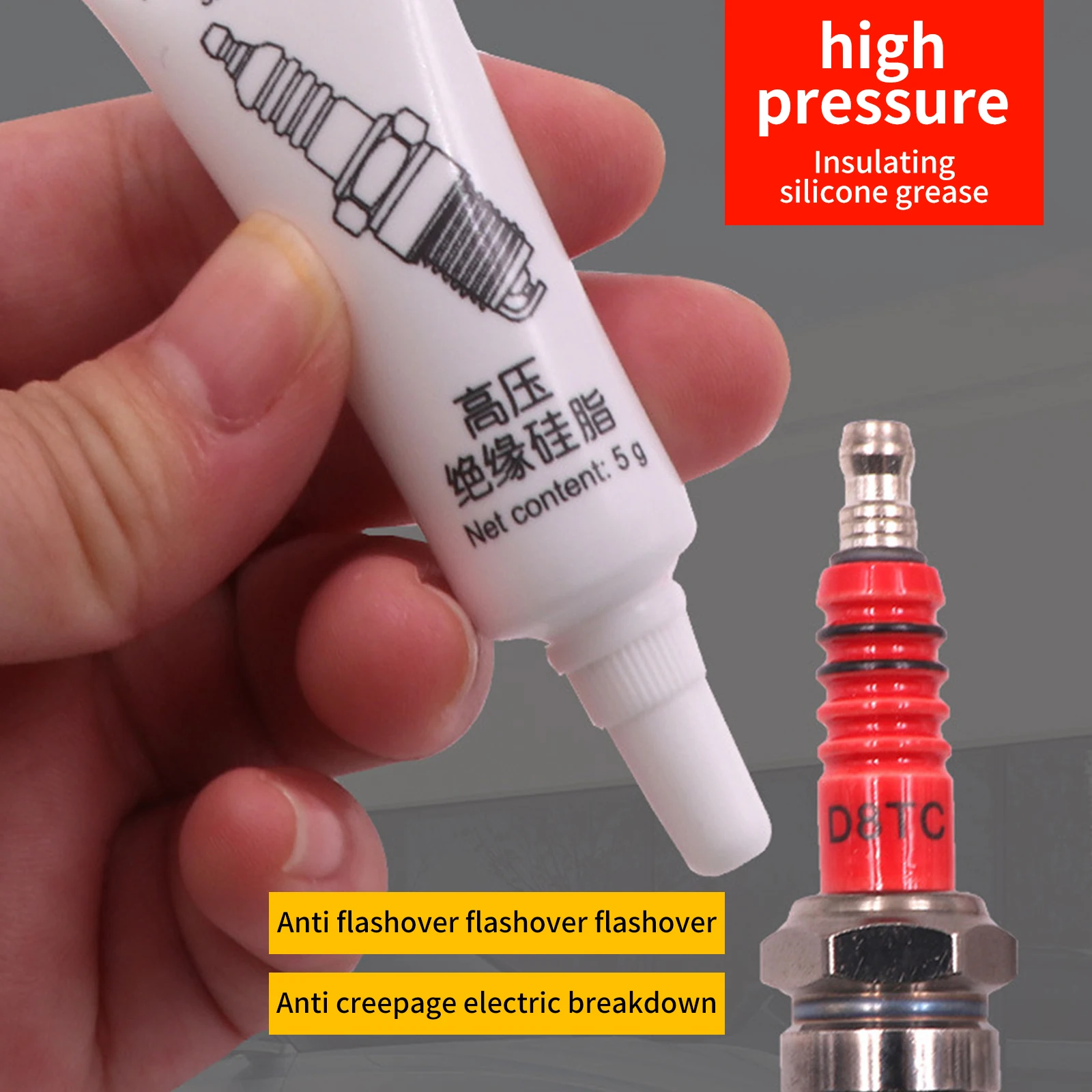 Automobile Spark Plug High Voltage Insulating Grease silicone grease lubricant silicone grease grease lubricant Ignition Coil Silicone Grease High And Low Temperature Corrosion Resistance