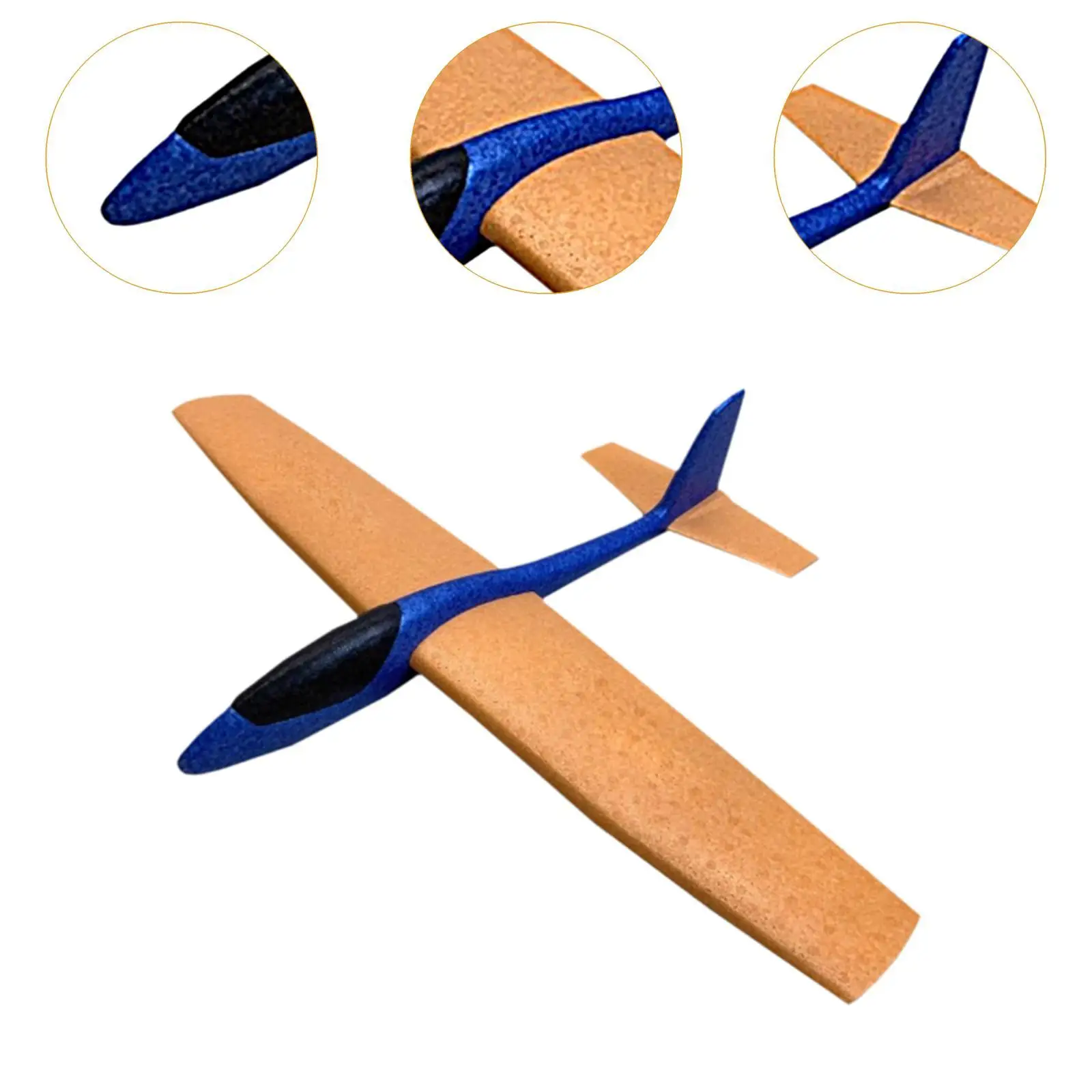 Planeur RC 86cm Mousse EPP Lance-main Jouet Volant