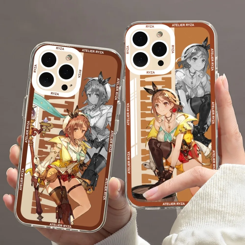 Custodia Per Telefono Atelier Ryza 2 Per Samsung Galaxy S23 S22 S21 S20 Plus Lite Custodia Ultra Trasparente