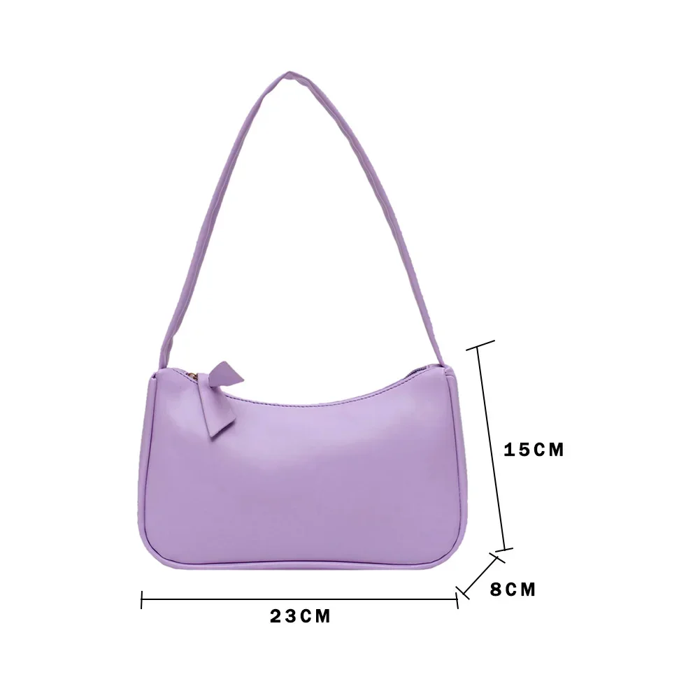 Retro PU Leather Shoulder Bag - Casual Small Top-Handle Handbag for Women