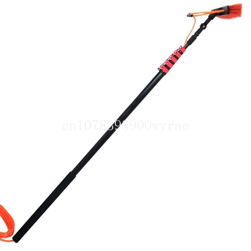 

Aluminum extension pole handle telescopic poles water fed brush for garden tools and cleaning
