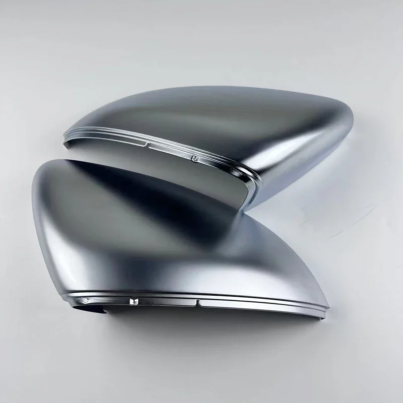 VW 골프 MK7 7.5 GTI 7 7R 2012-2019 백미러 커버에 맞는 매트 실버 커버