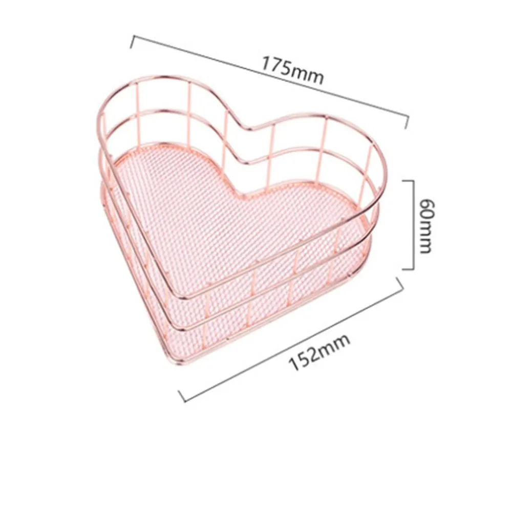 1Pcs 로즈 골드 금속 파일 보관 바구니 책 정리함 데스크탑 홀더 현대 미니멀리스트 사무실 학교 잡지 파일