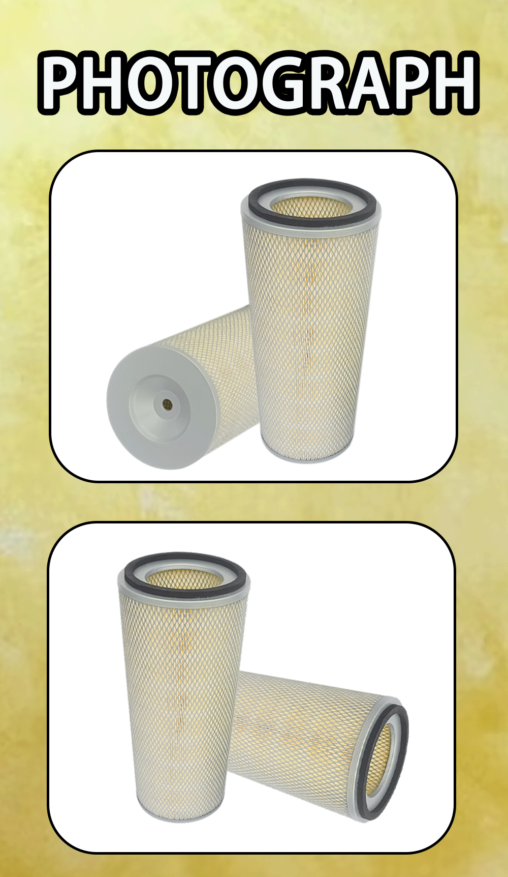 Air Filter AF1811 13074771 13074774 For Weichai Loader