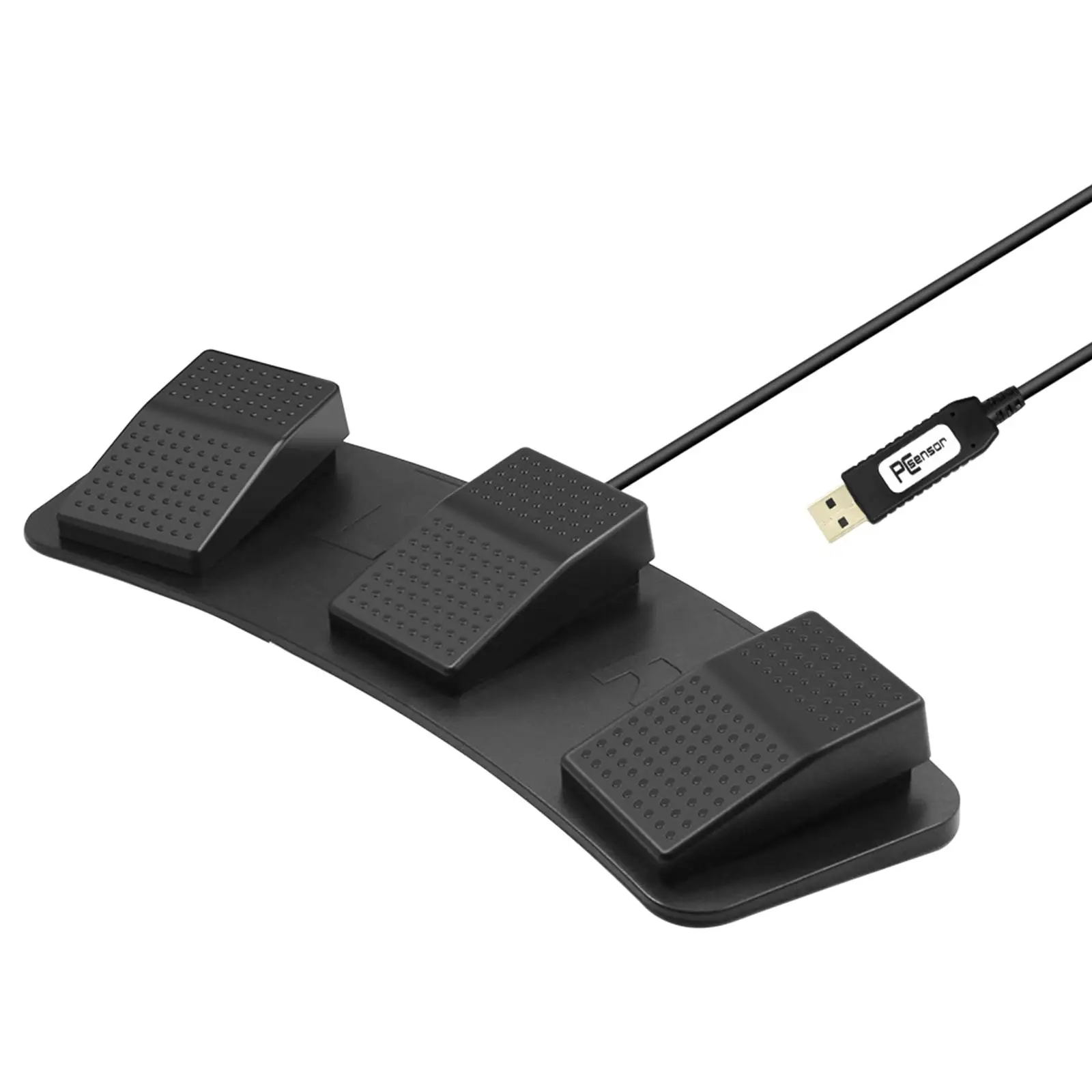 Foot Pedal Control Switch Upgraded USB Three Button PC Game Foot Pedal for PC Laptop Keyboard Gaming Equipment Mouse Video Game