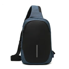 

2021 Outdoor Anti-theft Chest Bag Casual All-match Lightweight Waterproof Messenger Bag Small Bag Multi-functional Men's Bag