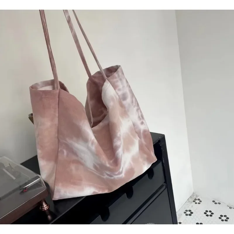 Shoulder Bag New Fashion Carrying Canvas Bag Women Large Capacity Commute Canvas Bag Purses and Handbags Bags for Women