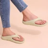 Comwarm Thick Sole Flip Flops For Women And Men Summer Yoga Mat Outdoor Beach Thong Sandals For Shower Non-Slip Soft Slippers 6