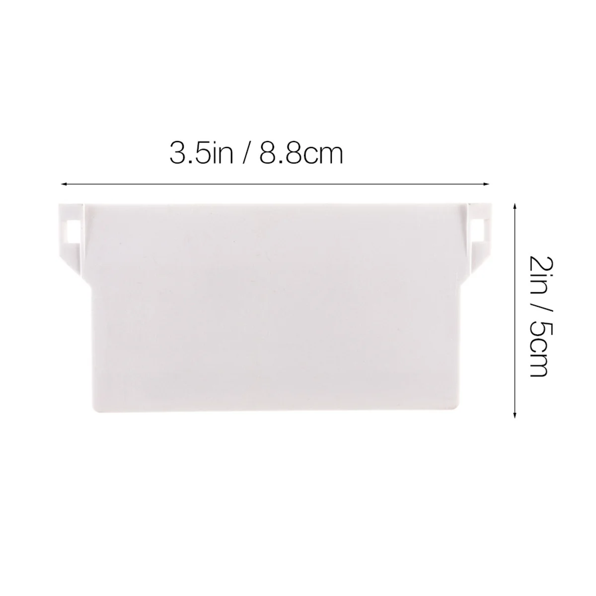 Roller Blind Accessories Vertical PVC Fittings White Bottom Weights Slats Window Blinds