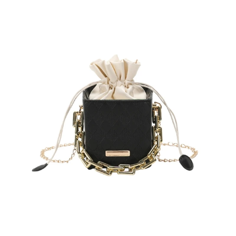 

Сумка через плечо Большая сумка Сумка Мини-квадратная сумка Сумка на шнурке Простая сумка-цепочка 517D