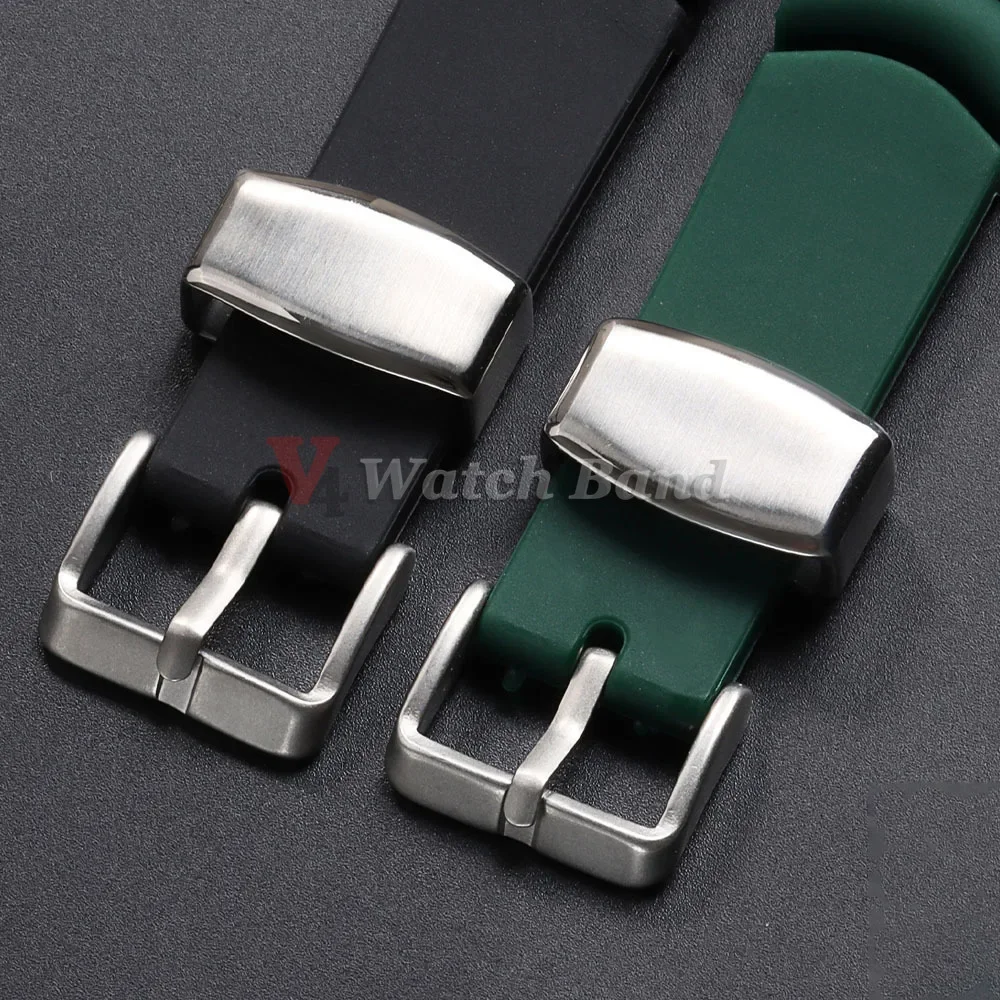 Universal Silicone Watchband for Men - Durable Sports Strap for Diving