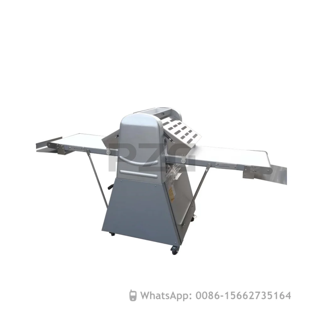 Automatic Bakery Croissant Dough Pressing Making Sheeter Machine Commercial Manual Automatic Dough Sheeter Presser Laminator