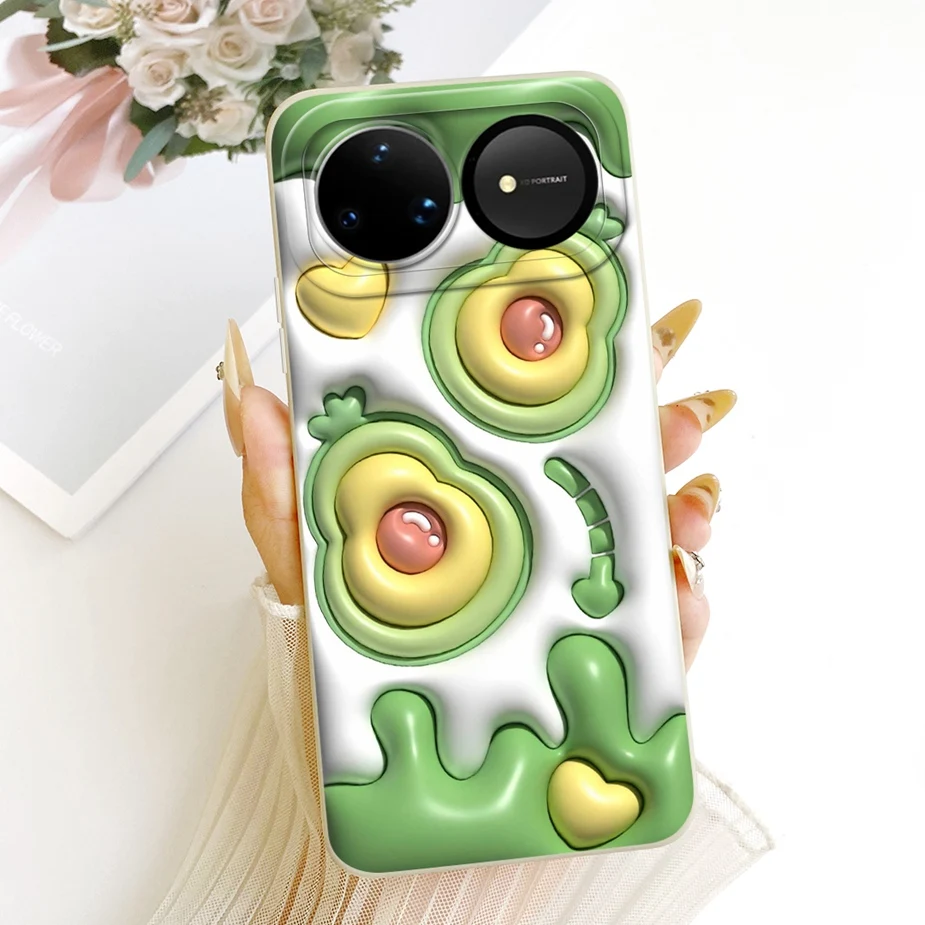 Cute Panda Duck Cartoon Soft Silicone Case