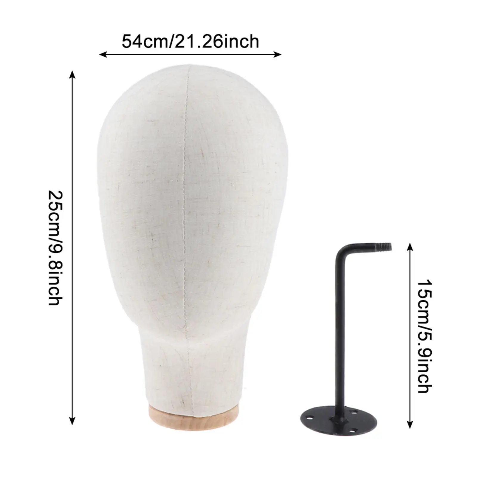 가발 헤드 ? 가발용 헤드 ? 21'' 마네킹 헤드 ? 헤어 스타일링, 훈련, 디스플레이용 기본 인형 헤드
